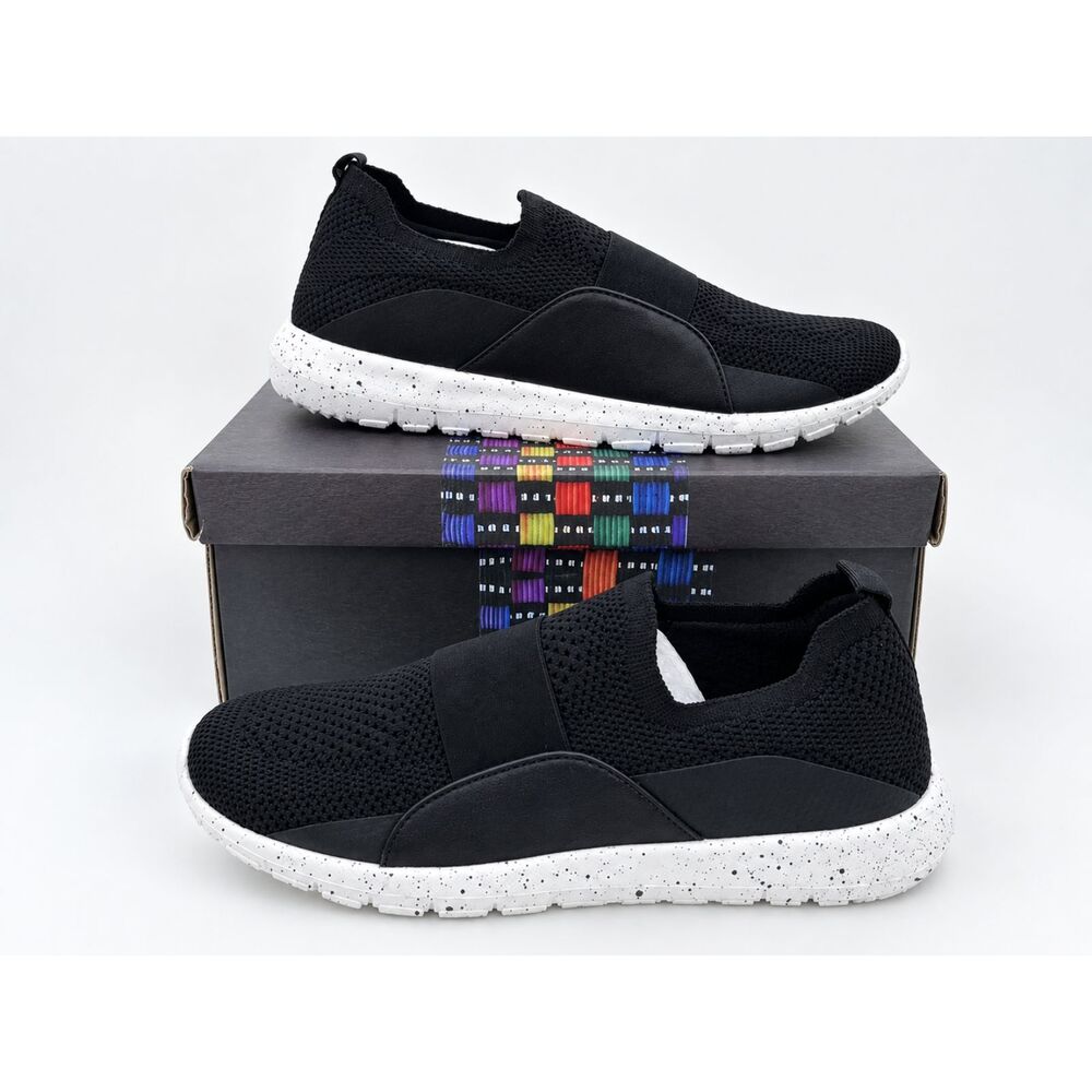 Bernie Mev Asako Shoes –Women's EU Size 39 US 8.5-9 Black/Cream Comfort